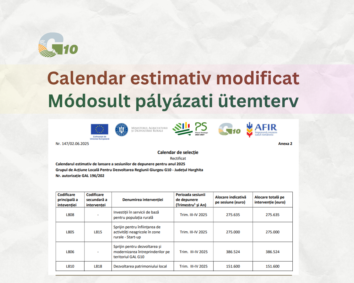 calendar